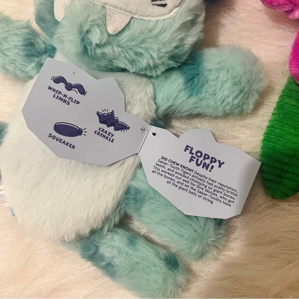 BARK: Squeaky Dog Toys (Lot2)